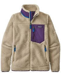 Patagonia Giacca in pile Ws Classic Retro-X naturale / viola (NPU) - Multicolore