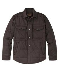 Filson - Cover Cloth Quilted Jac Shirt Cinder - Lyst
