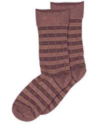 mpDenmark - Blake Ankle Socks Blush 40-42 - Lyst