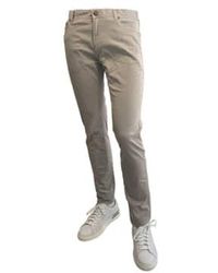 richard j. brown - Jean emblématique en coton stretch coupe slim modèle tokyo en sable t252.108 - Lyst