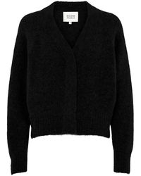 second female brook knit striped boxy cardigan