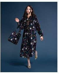 Les Touristes - Luxury Velvet Dressing Gown, Sintra Velvet - Lyst