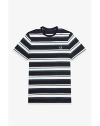 Fred Perry - Camiseta A Rayas - Lyst