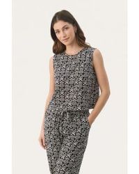 Part Two - Grit Blouse Small Graphic Print - Lyst