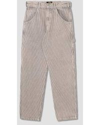 Stan Ray - Gray And Striped Pants 32 - Lyst