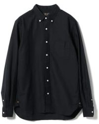 Beams Plus - B.d. Oxford Shirt Navy M - Lyst