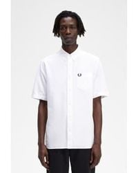 Fred Perry - Mens Short Sleeve Oxford Shirt - Lyst
