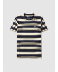 Barbour - S Boldron Stripe T-shirt - Lyst