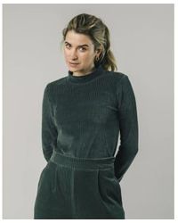 Brava Fabrics - Waldgrün cord perkins t -shirt - Lyst