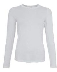 Black Colour - Karla Long Sleeve T-shirt White S/m - Lyst
