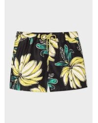 Paul Smith - 'banana' Print Swim Shorts Polyester - Lyst