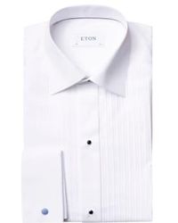 Eton - Plissé tuxedo slim fit hemd - Lyst