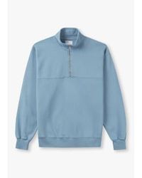COLORFUL STANDARD - S Organic Quarter Zip Sweatshirts - Lyst
