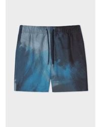 PS by Paul Smith - Brush Stroke Print Shorts - Lyst
