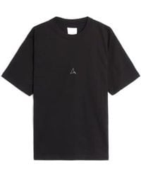 Roa - T-shirt l' rbmw090jy03 noir - Lyst