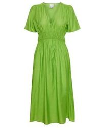 Ichi - Quilla Dress-greenery-20120892 34(uk6-8) - Lyst