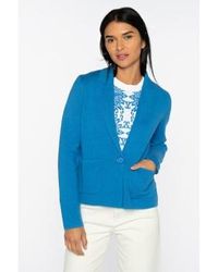 Kinross Cashmere - Cashmere 'fitted Notch' Collar Cardigan / Xs - Lyst