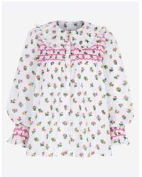 Pink City Prints - Posey Blouse Blossom Xs - Lyst