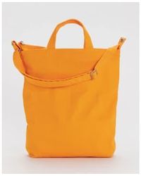 BAGGU - Duck Bag Zip Tangerine Cotton - Lyst