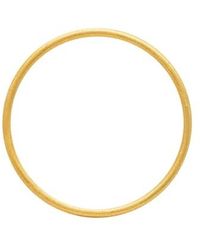 Lulu - Plated Color Brushed Bangle 60 - Lyst