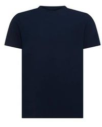 Remus Uomo - Textured T-shirt Navy L - Lyst