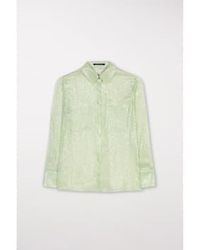 Luisa Cerano - Pastel Sequin Long Sleeve Shirt Col: 12 - Lyst