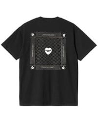 Carhartt - Camiseta S/s Heart Bandana /white S - Lyst