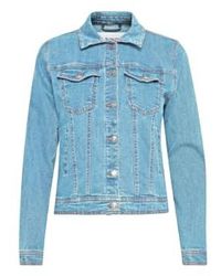 B.Young - Byoung Light Denim Pully Jacket - Lyst