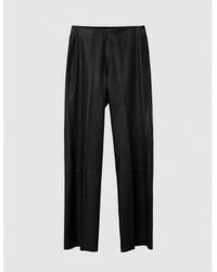 Day Birger et Mikkelsen - Day Madisson Leather Stretch Trousers Size: 40, Col: 36 - Lyst