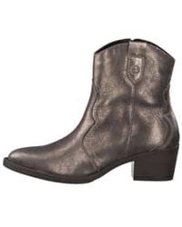 Tamaris - Metallic Cowboy Boots - Lyst