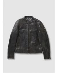 Belstaff - Mens Outlaw Leather Jacket In - Lyst
