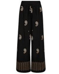 Mos Mosh - Lari Embroidered Trousers--163890 40(uk12-14) - Lyst
