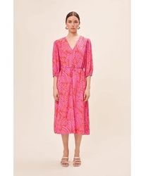 Suncoo - Crina Print Dress 0 / - Lyst