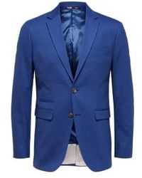SELECTED - Blue Suit Jacket 52 - Lyst