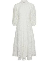 Y.A.S - Hongi Embroidered Shirt Dress M - Lyst