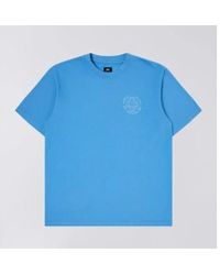 Edwin - T-shirt canal musical vêtements bleu parisien lavé - Lyst