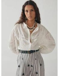 MAISON HOTEL - Cecilia Embroidered Blouse Lisbon S - Lyst