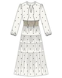 Nooki Design - Chloe Maxi Dress / S Cotton Viscose Blend - Lyst