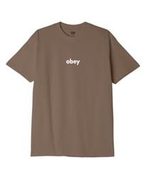 Obey - T-Shirt unterer Fall II Uomo-Schlick - Lyst