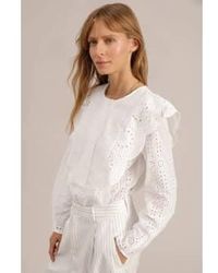 Munthe - Jippo Detailed Blouse 32 / - Lyst