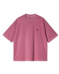 Carhartt - Camiseta la i033051 1yt.gd rosa - Lyst
