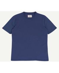 Folk - T-shirt à manches contraste bleu doux - Lyst