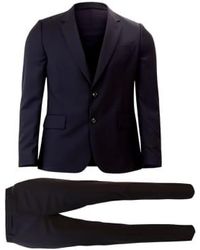 Paul Smith - Dark Navy Gents Tailored Fit 2 Button Suit 36 - Lyst