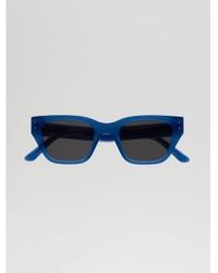 Monokel - Memphis Grey Solid Lens Sunglasses Os - Lyst