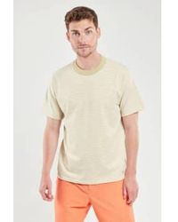 Armor Lux - 59643 Heritage Striped T Shirt In Pale Milk - Lyst