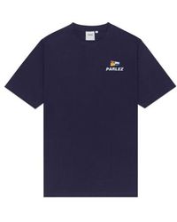 Parlez - Tradewinds T-shirt Navy Small - Lyst
