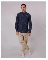 Brava Fabrics - Kinton Dragon Shirt With Ball Print - Lyst