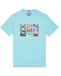 Weekend Offender - Hanover Graphic T Shirt In Saltwater - Lyst