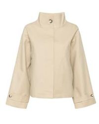 Soaked In Luxury - Plaza Taupe Cade Jacket Xs - Lyst