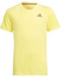 adidas T-Shirt Club Tennis Bambino Strahl Gelb